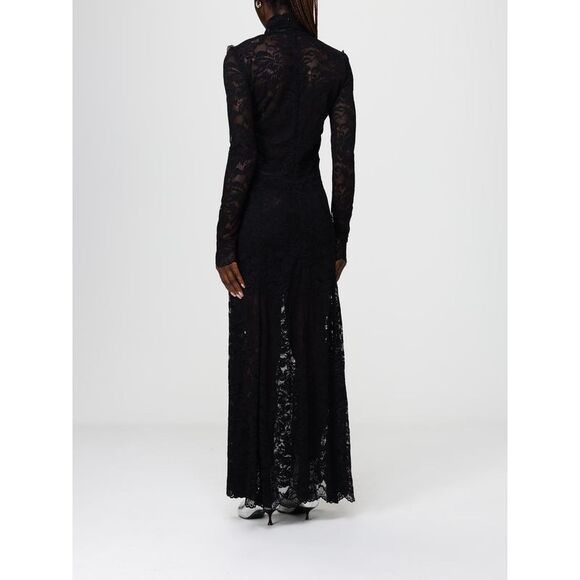 Rabanne Dress Woman Black - Picture 2 of 4